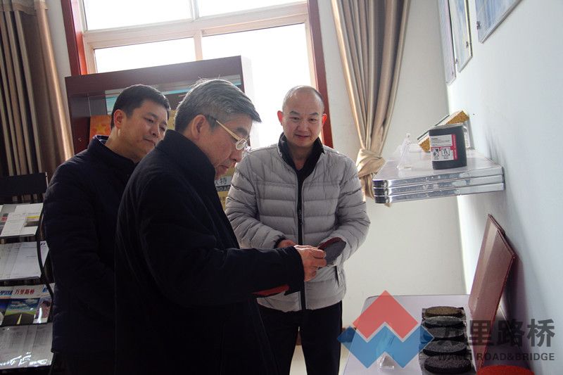 中國工程院土木、水利與建筑工程學(xué)部鄭健龍院士蒞臨萬里路橋考察指導(dǎo)