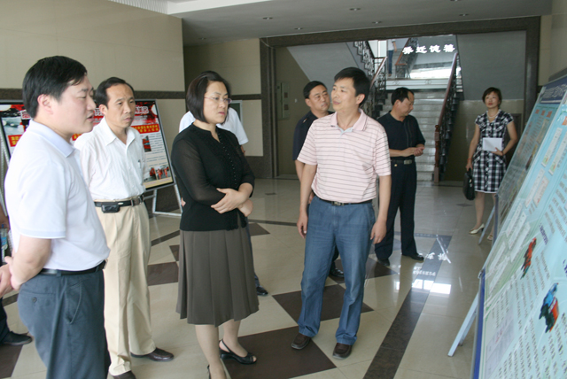 秦春梅副市長蒞臨公司調(diào)研路太機械品牌創(chuàng)優(yōu)工作