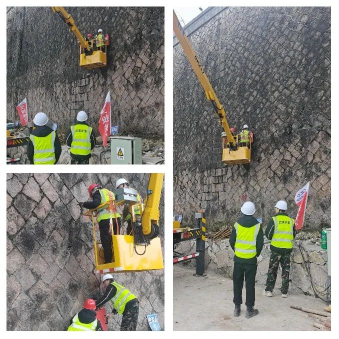 【施工動(dòng)態(tài)】無(wú)損檢測(cè)開工第二站-浙江-高速公路擋土墻檢測(cè)