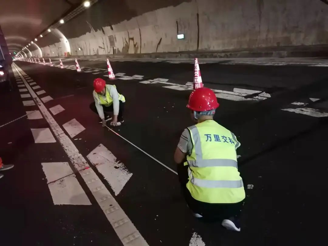 【施工動態(tài)】萬里交科無損檢測加固寧波沈海高速隧道注漿項(xiàng)目順利開工！